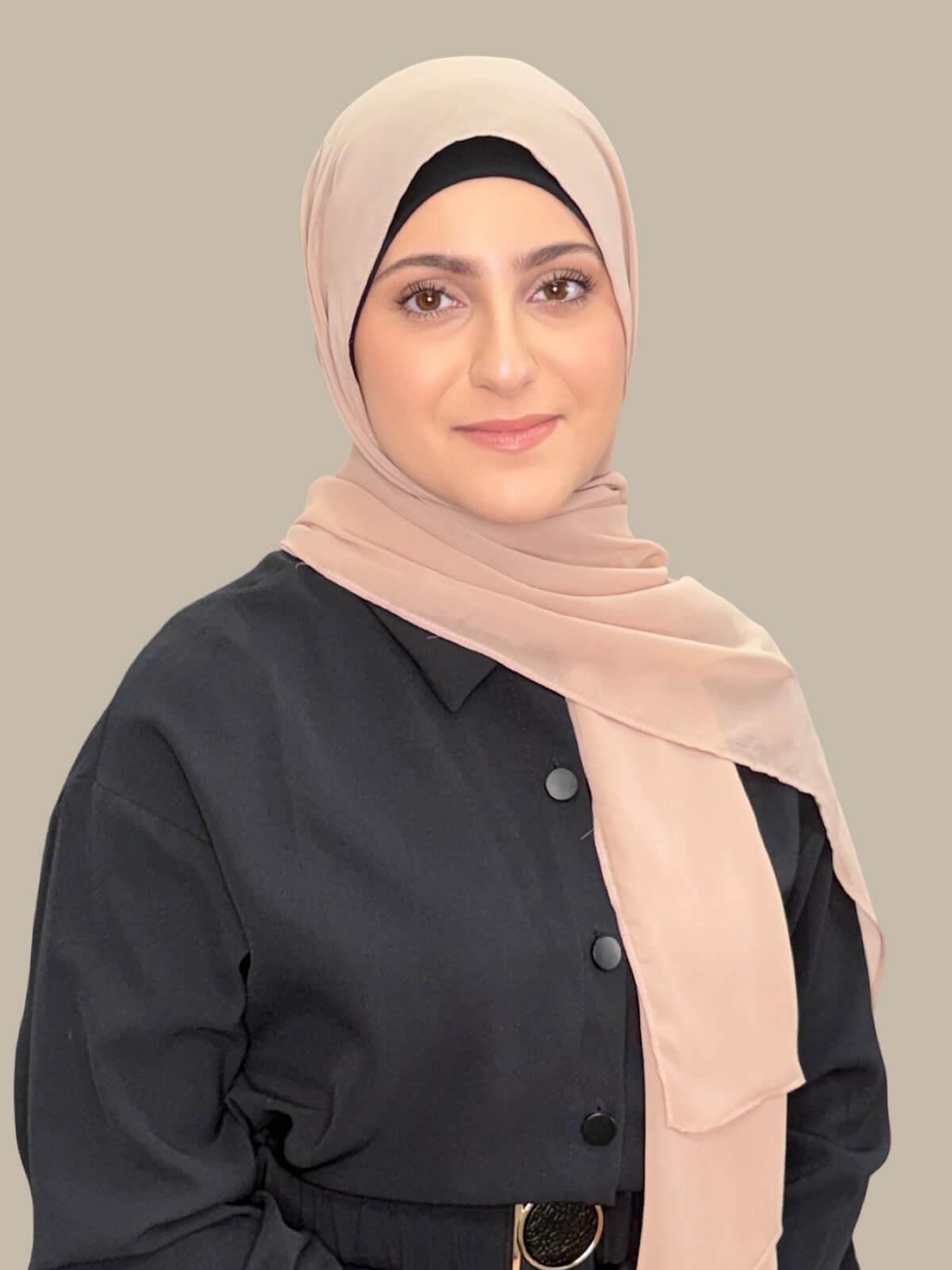 Modish Girl Luxury Chiffon Hijab-Sand