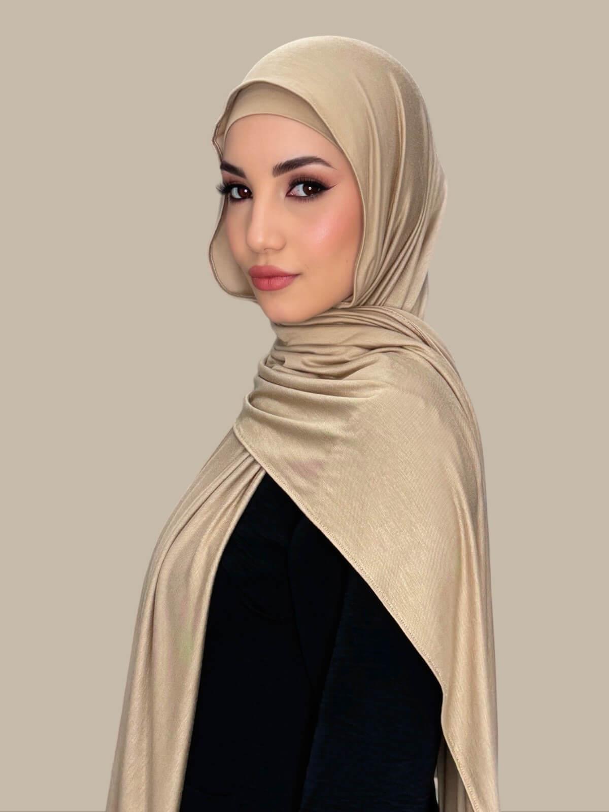 Premium Jersey Hijab-Oak