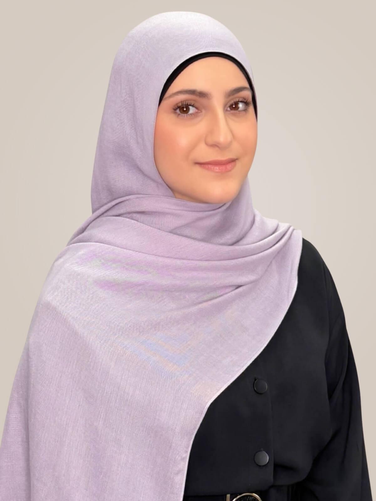 Modish Girl Cotton Modal Hijab-Thunder