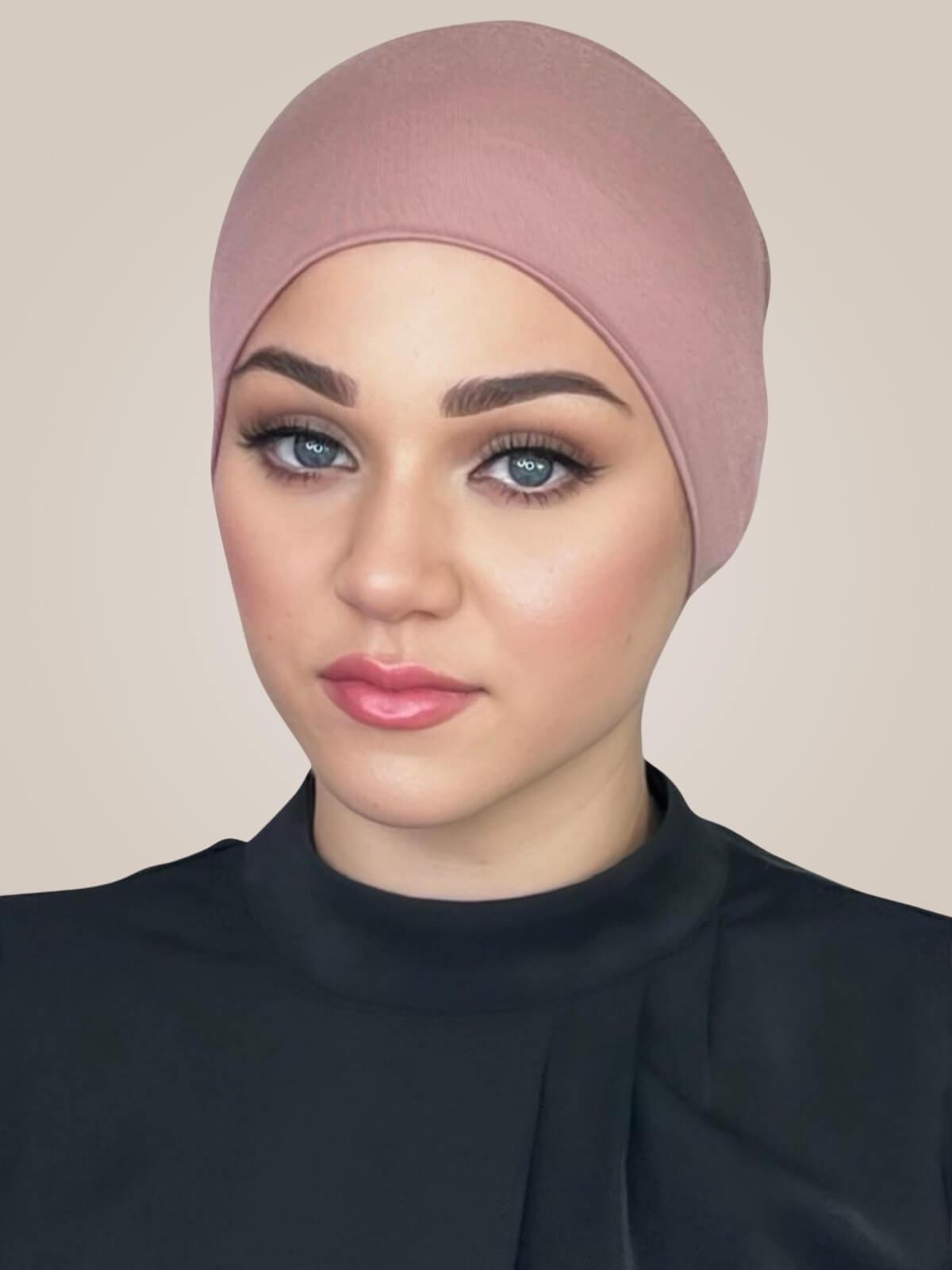 Premium Jersey Under scarf-Dusty Rose