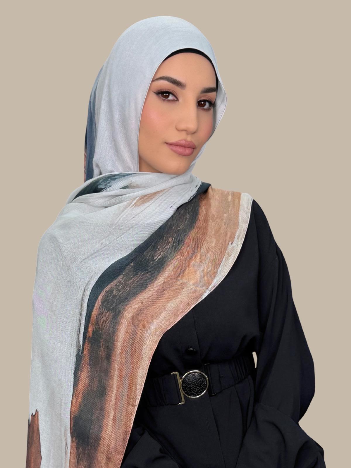 Print Modal Hijab-Sahara Drift