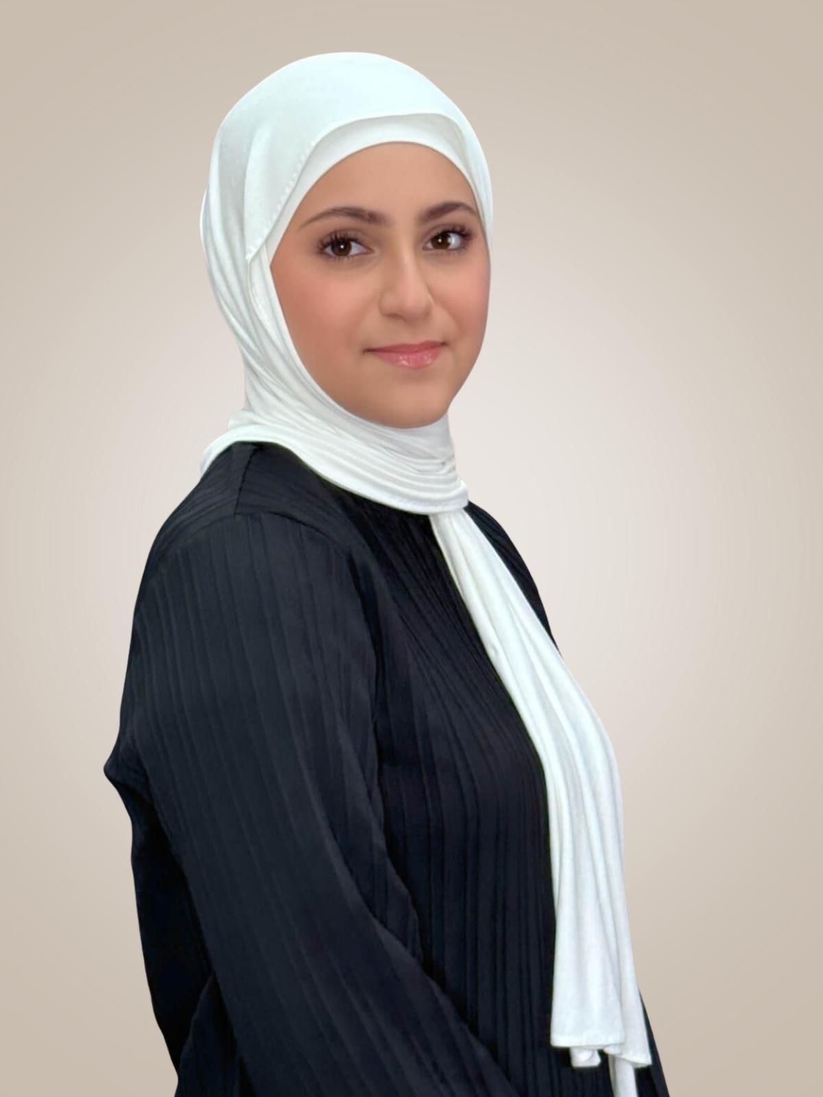 Modish Girl Premium Jersey Hijab-Off White