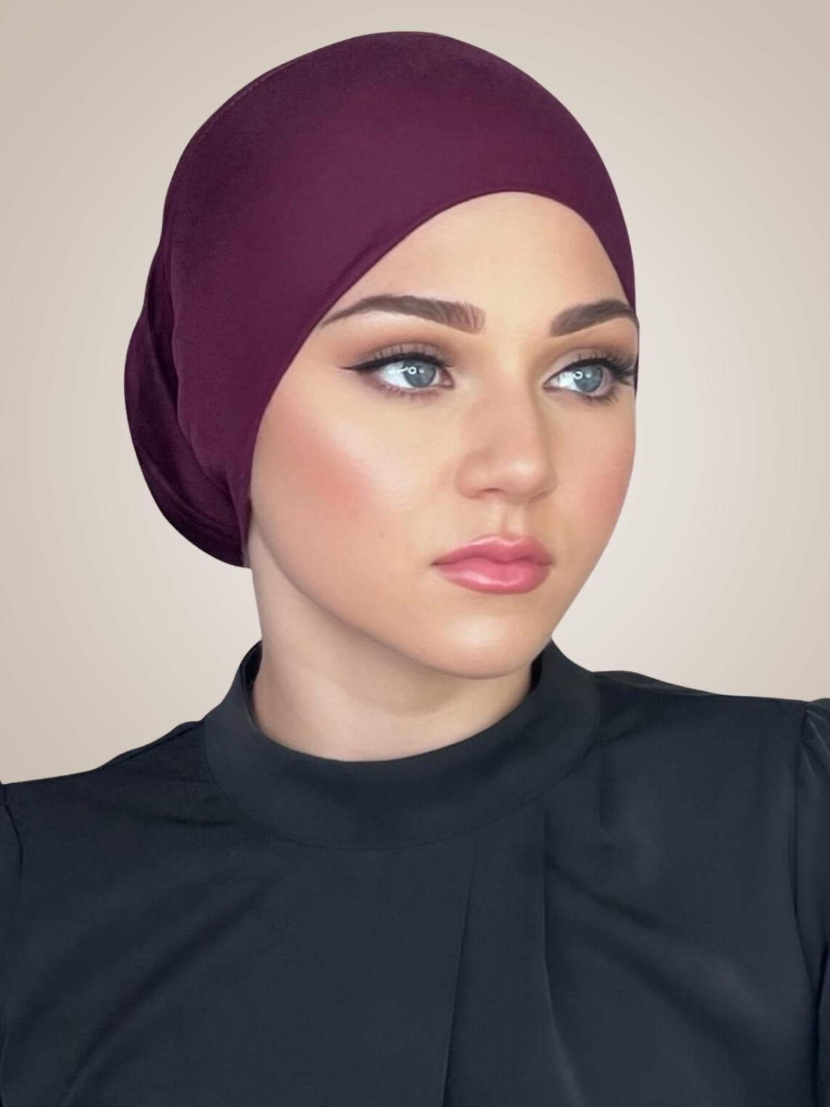 Premium Jersey Underscarf-Wine