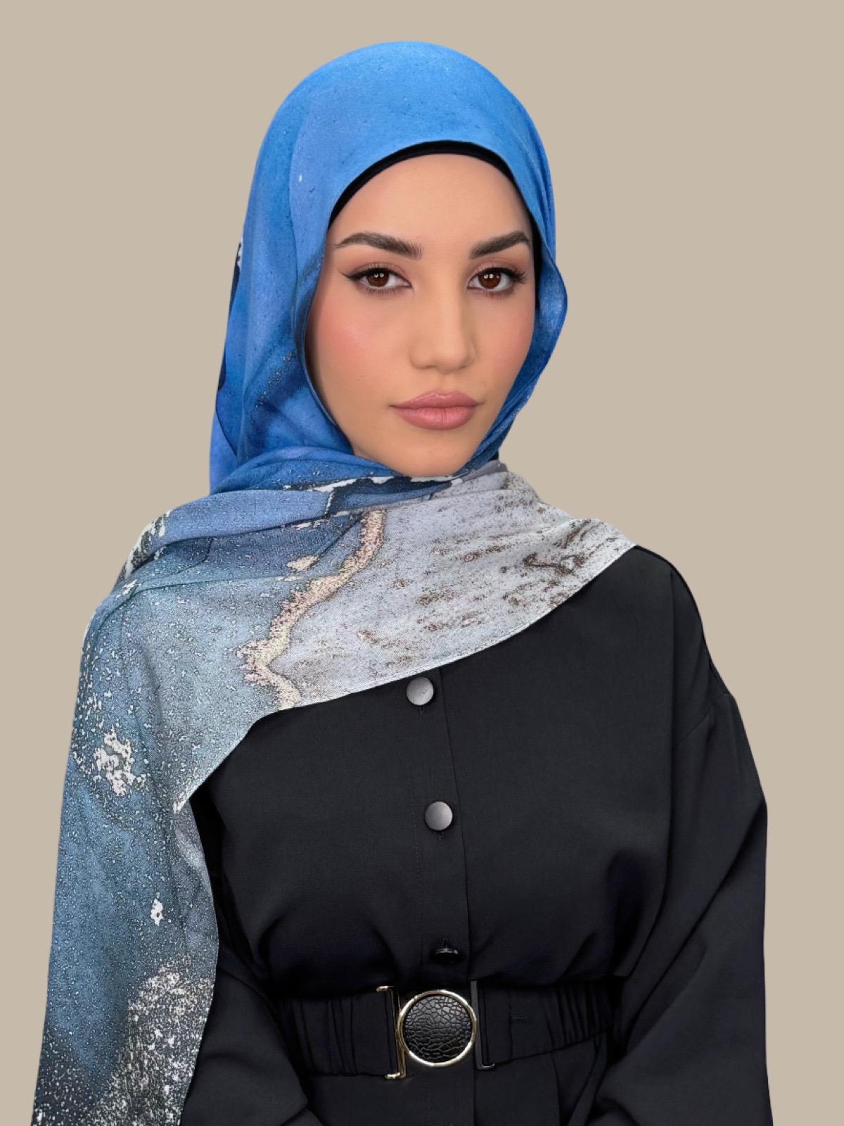 Print Modal Hijab-Santorini Night