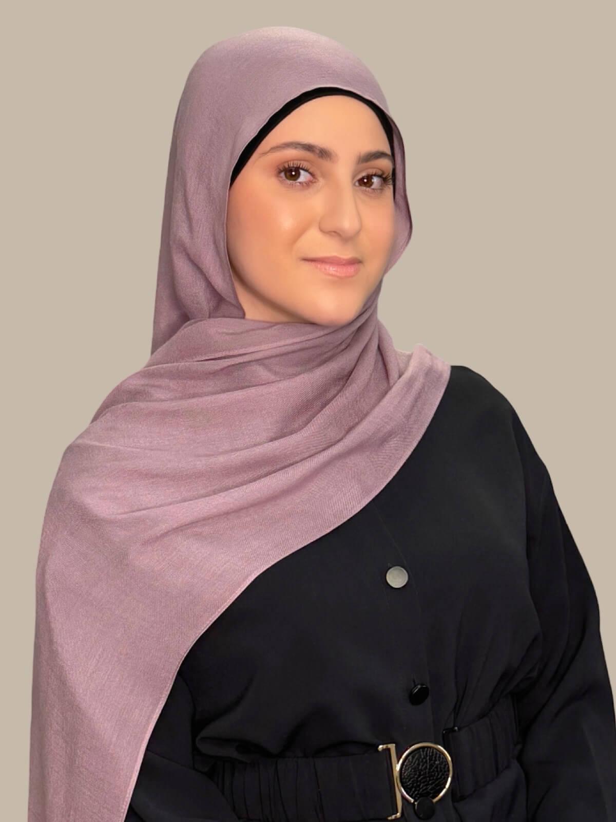 Modish Girl Cotton Modal Hijab-Moonstone