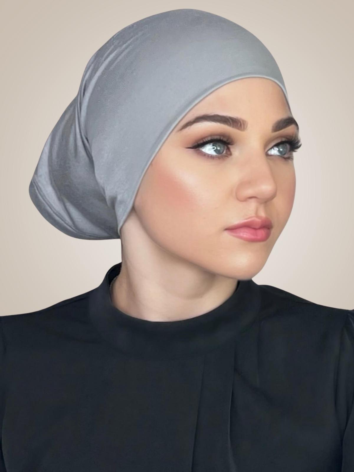 Premium Jersey Under scarf-Chic Grey