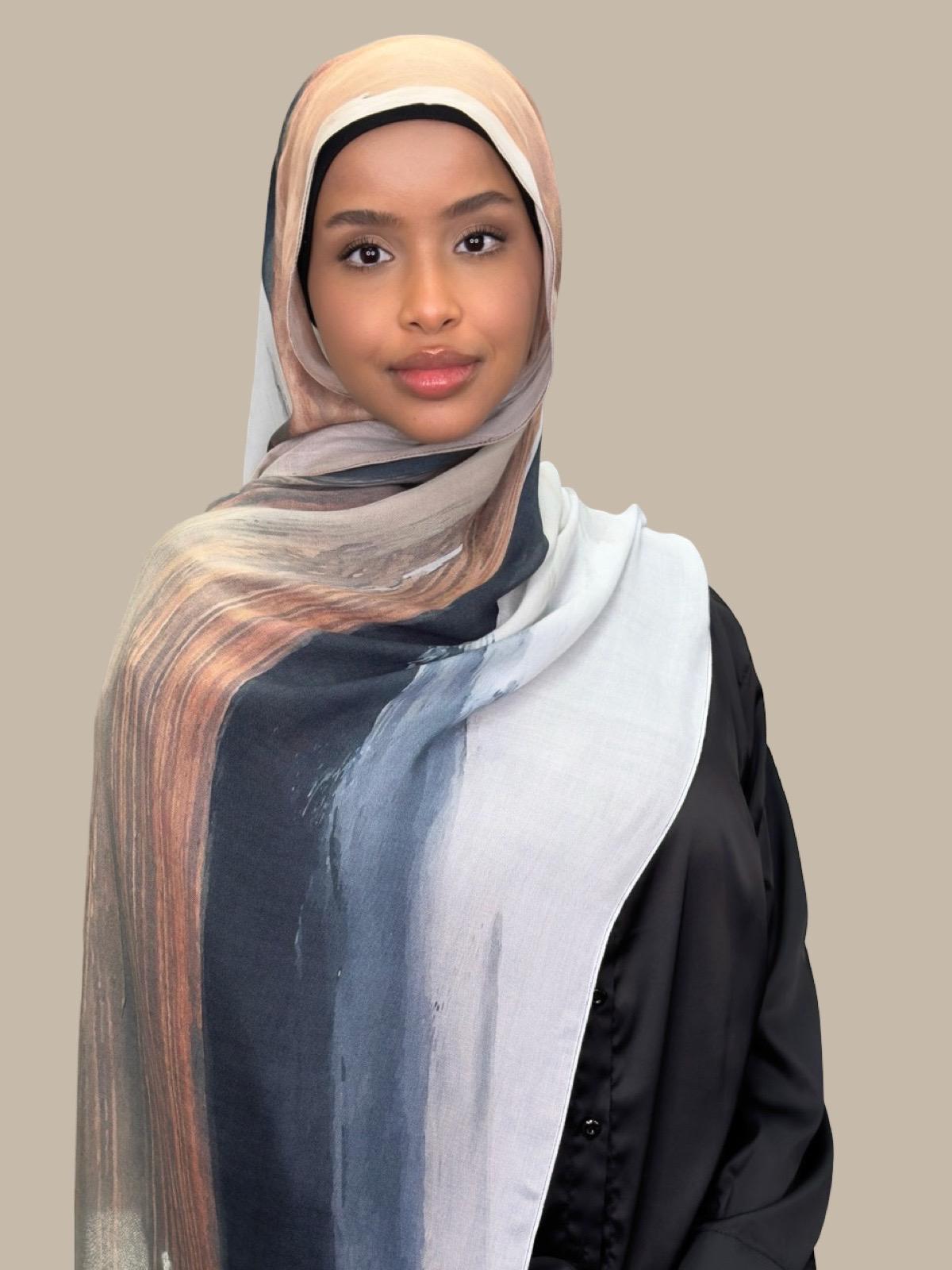 Print Modal Hijab-Sahara Drift