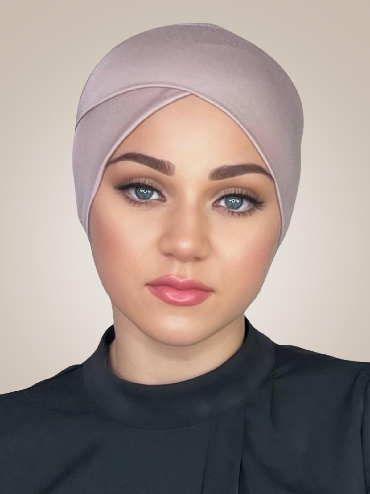Premium Jersey Cross Front Underscarf -Sphinx