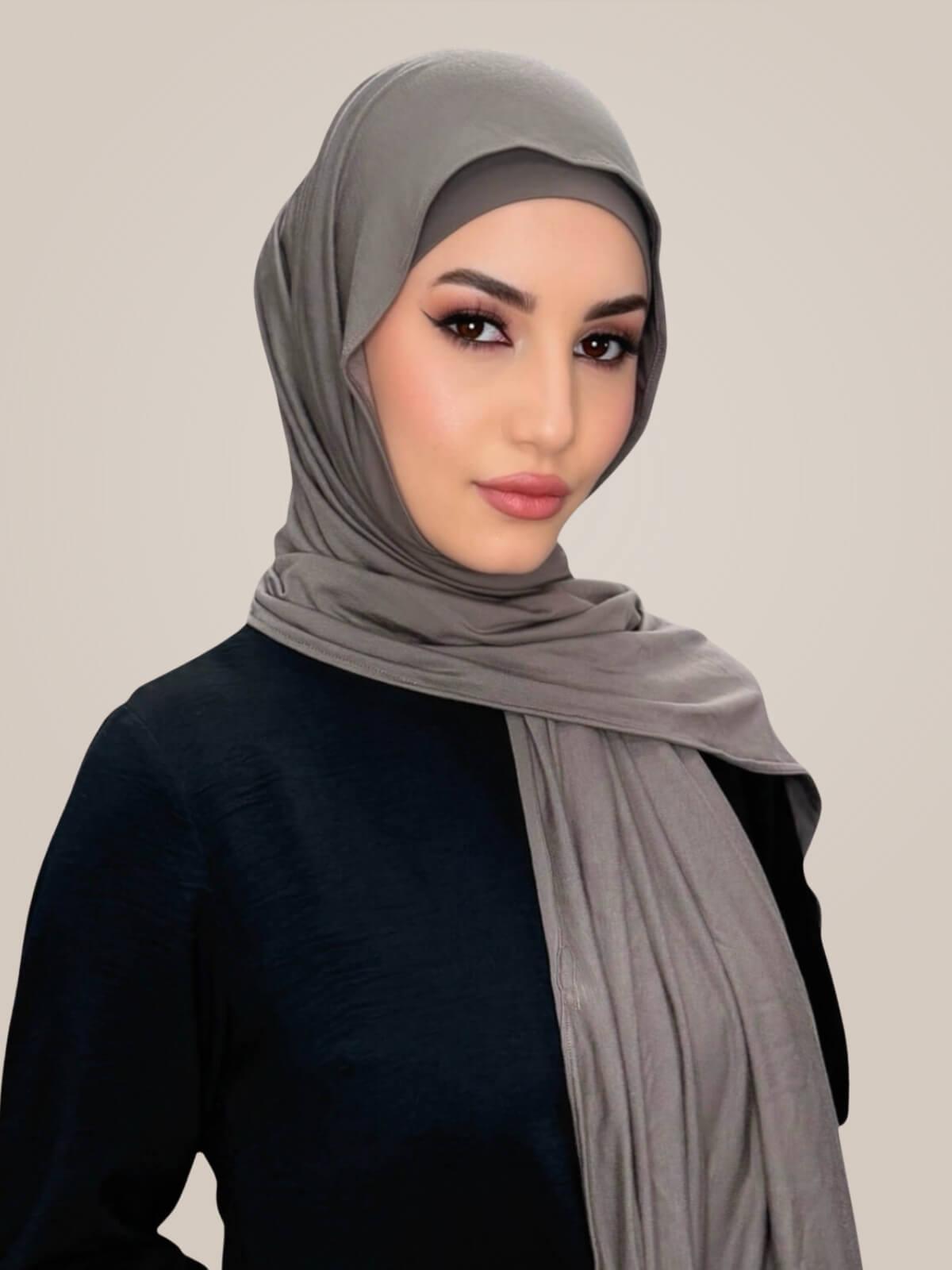 Premium Jersey Hijab-Hazel