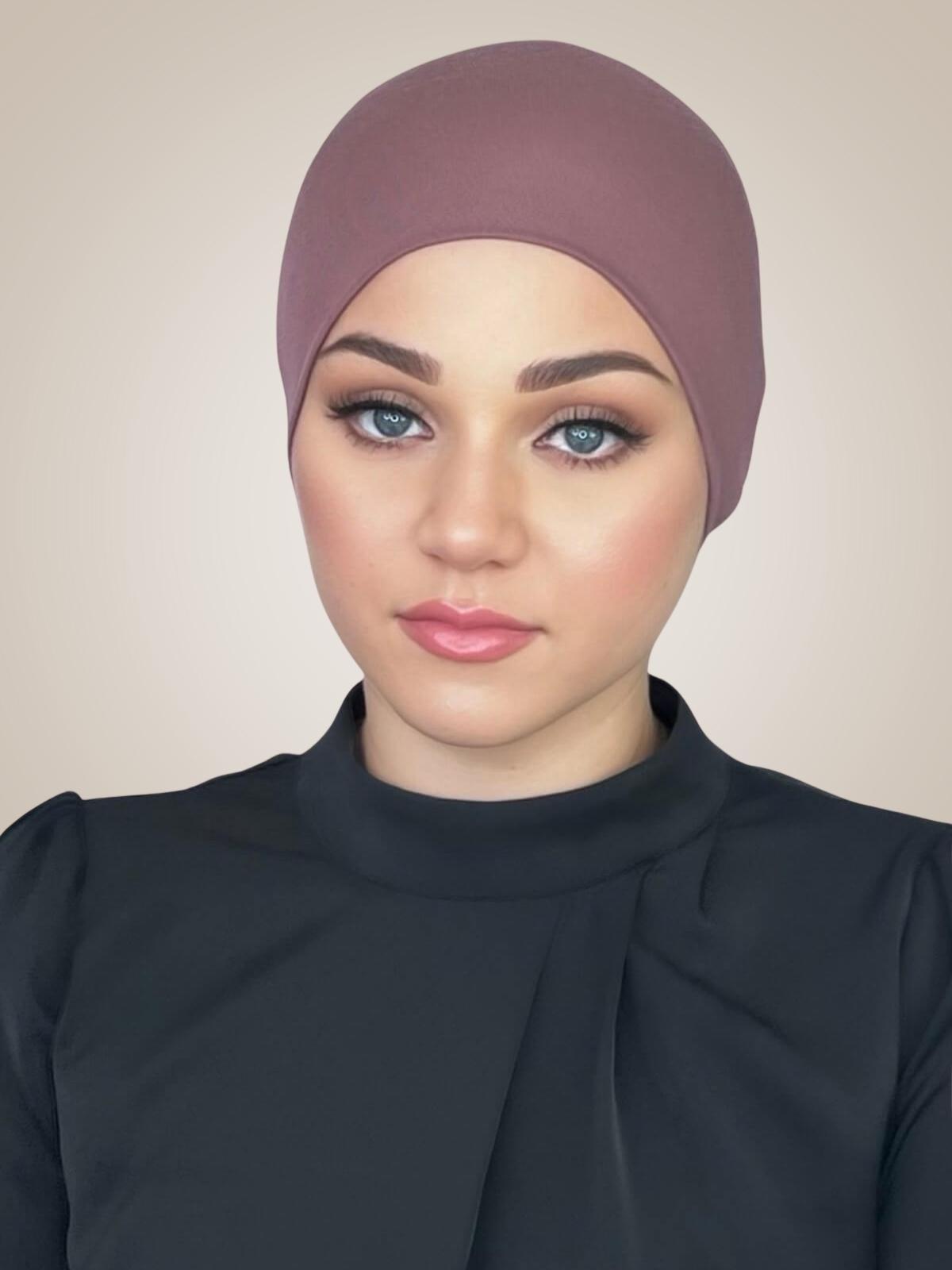 Premium Jersey Under scarf-Rose Taupe