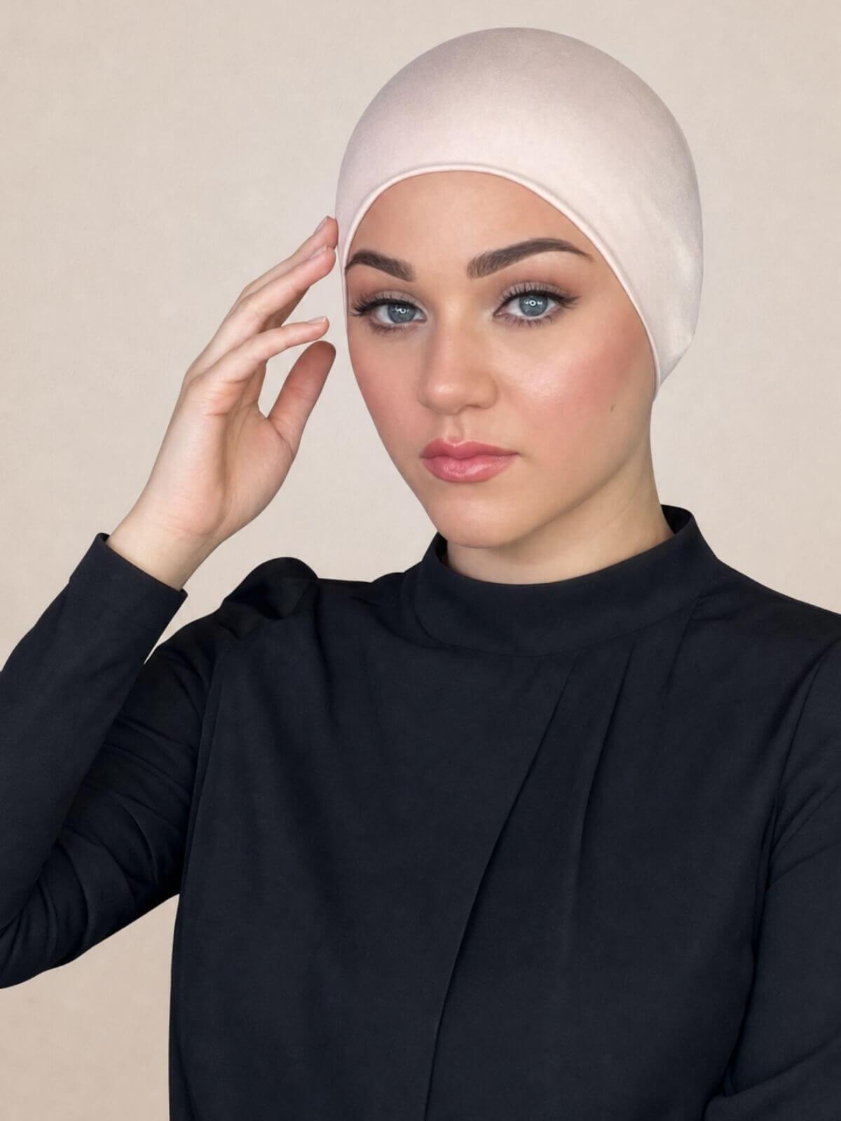 Premium Jersey Under Scarf-Pearl