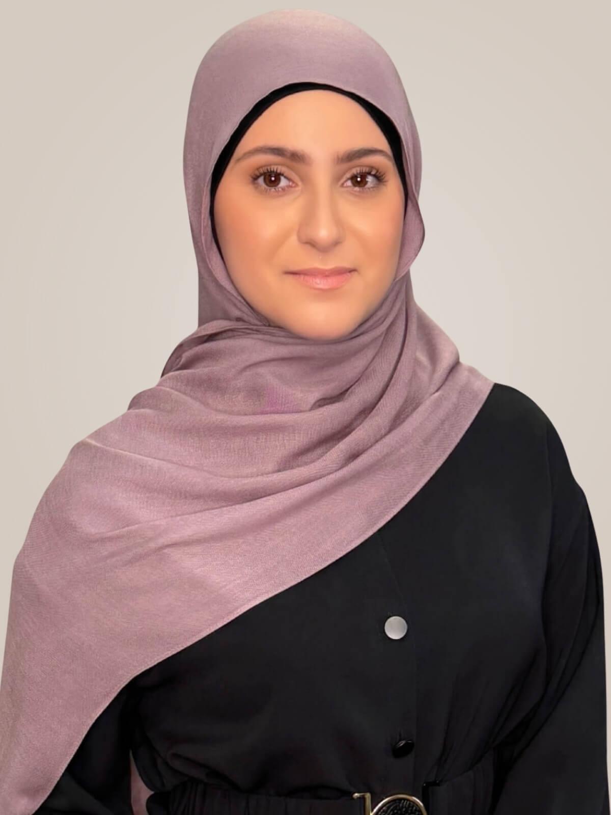 Modish Girl Cotton Modal Hijab-Moonstone