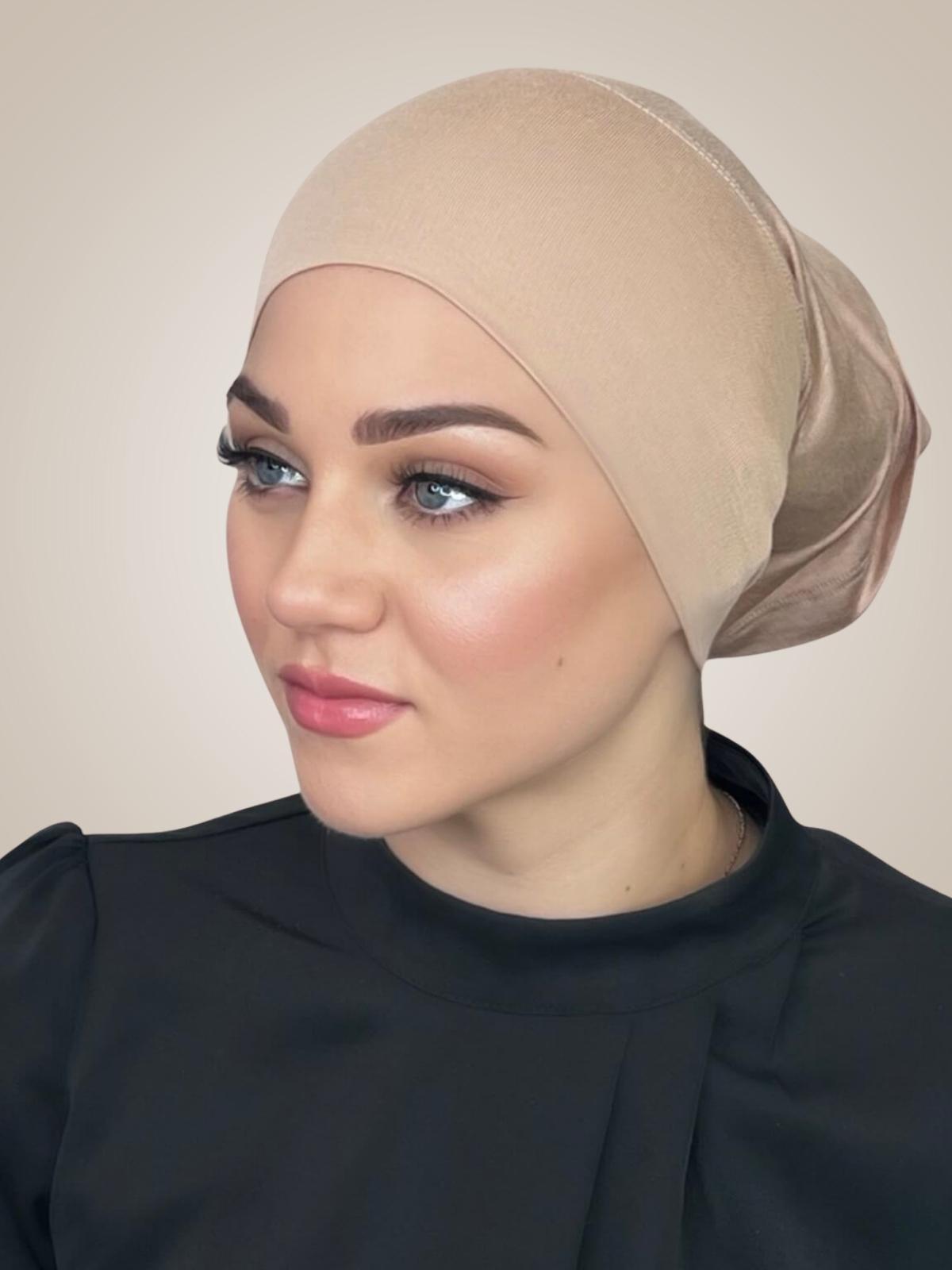 Premium Jersey Underscarf-Warm Taupe