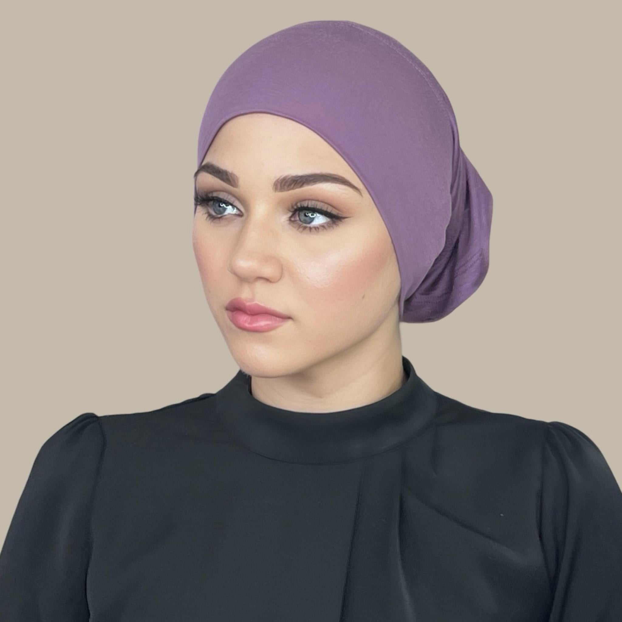 Premium Jersey UnderScarf-Mauve Taupe