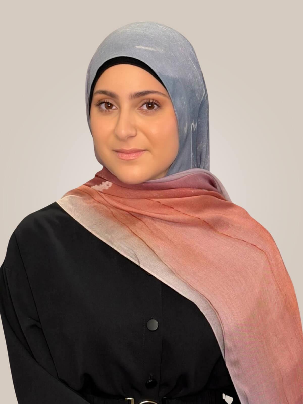 Modish Girl Print Modal Hijab-Petra Rose