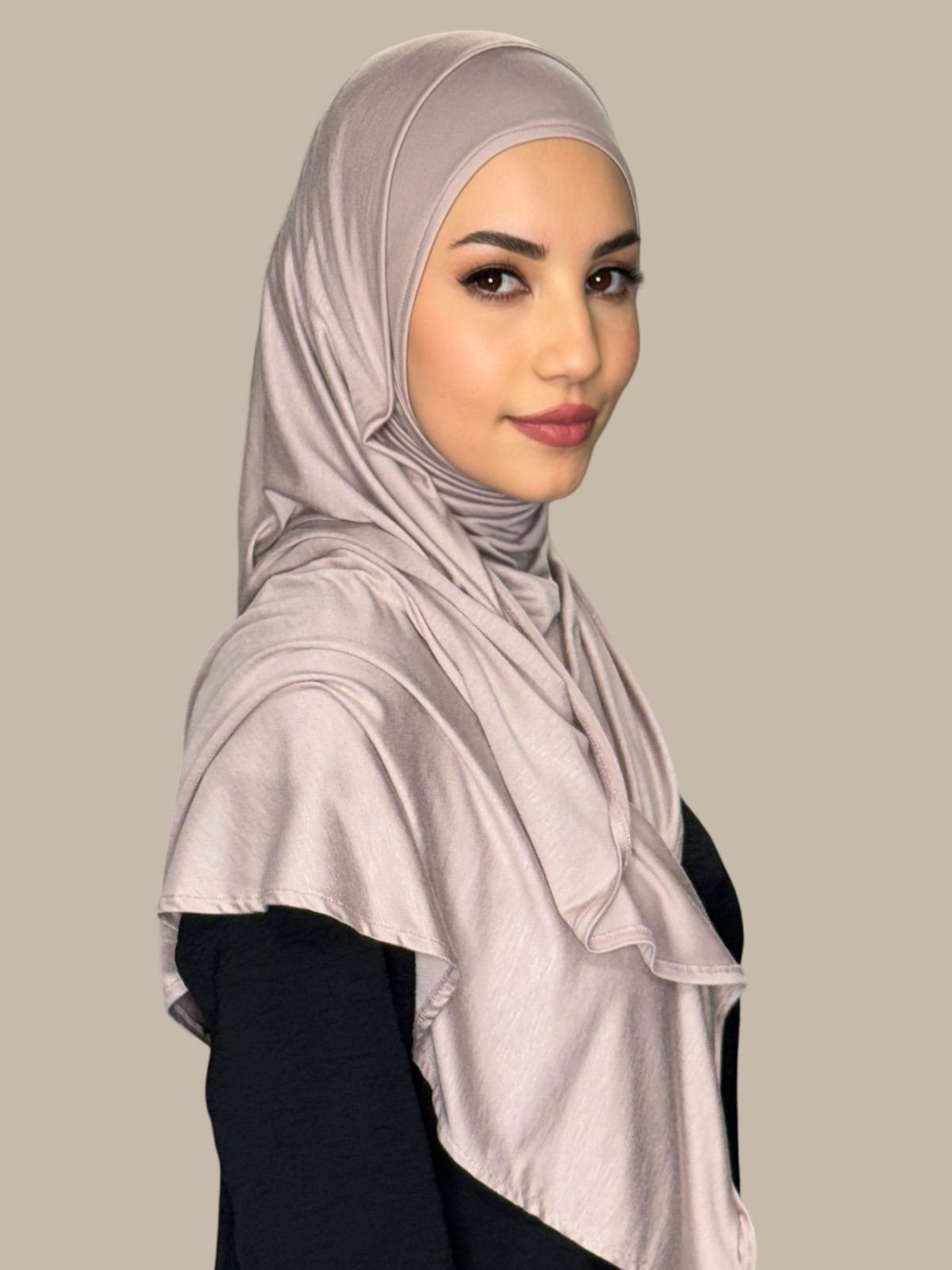 Pre-Sewn Jersey Hijab-Sphinx