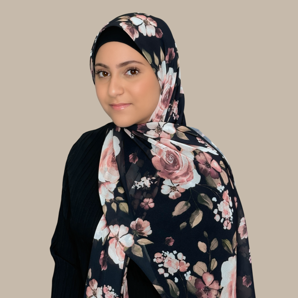 Modish Girl Printed Chiffon Hijab-Breathless Blossom - Modish Hijab