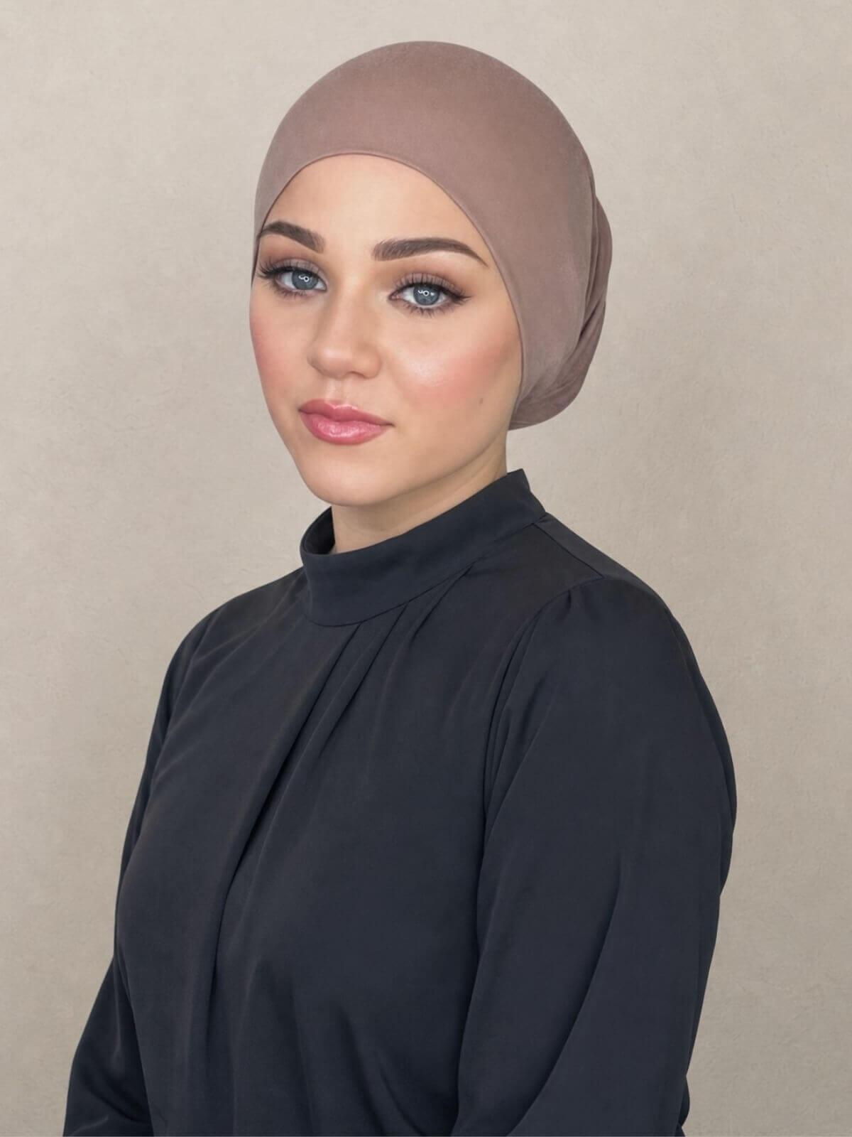 Premium Jersey UnderScarf-Pale Taupe