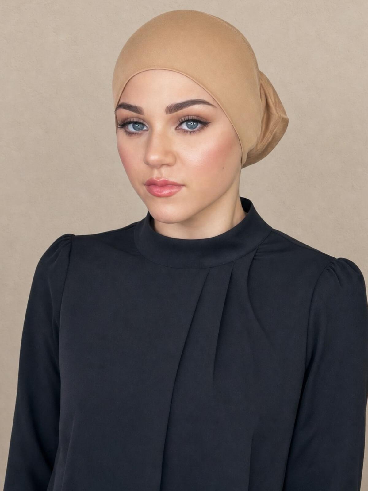 Premium Jersey Under Scarf-Honey