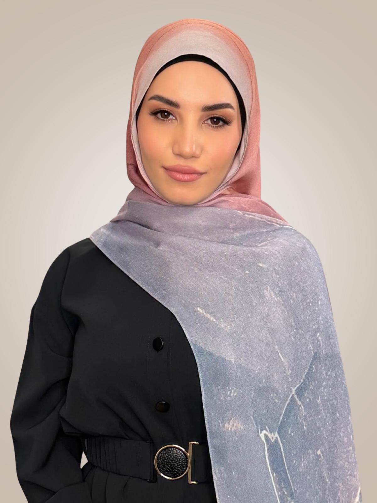 Print Modal Hijab-Petra Rose