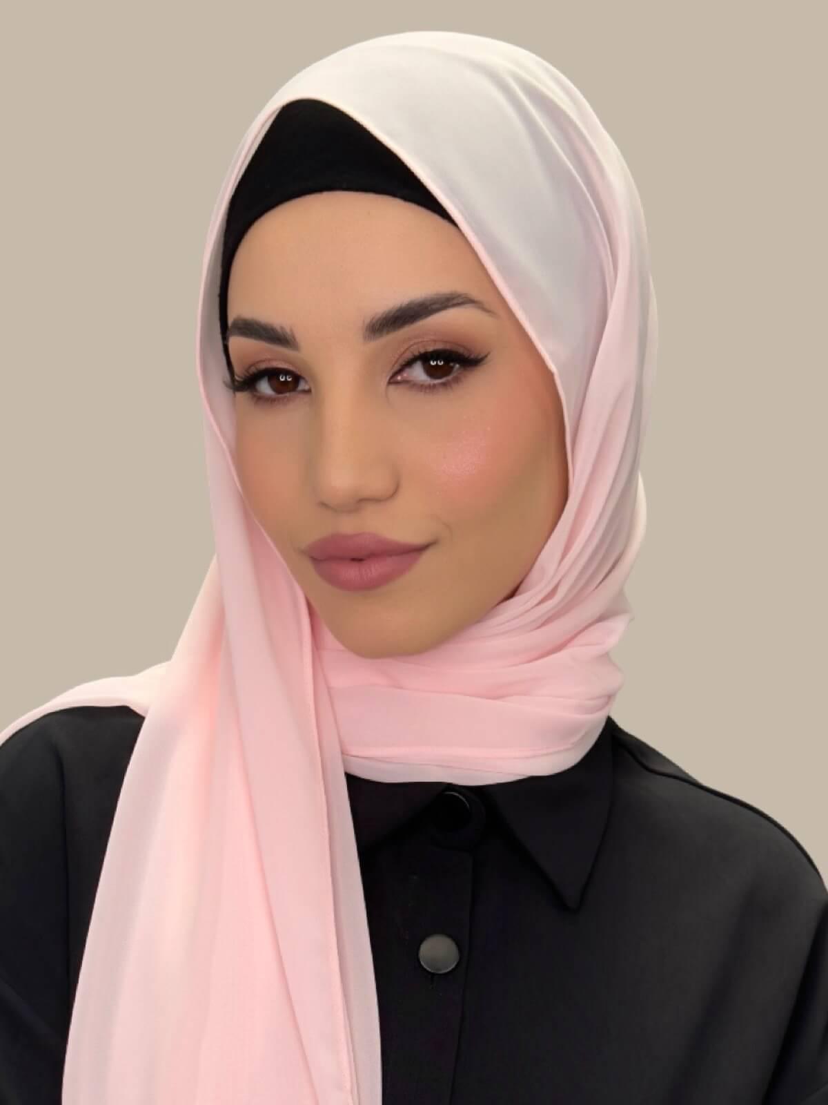 Luxury Chiffon Hijab-Petal